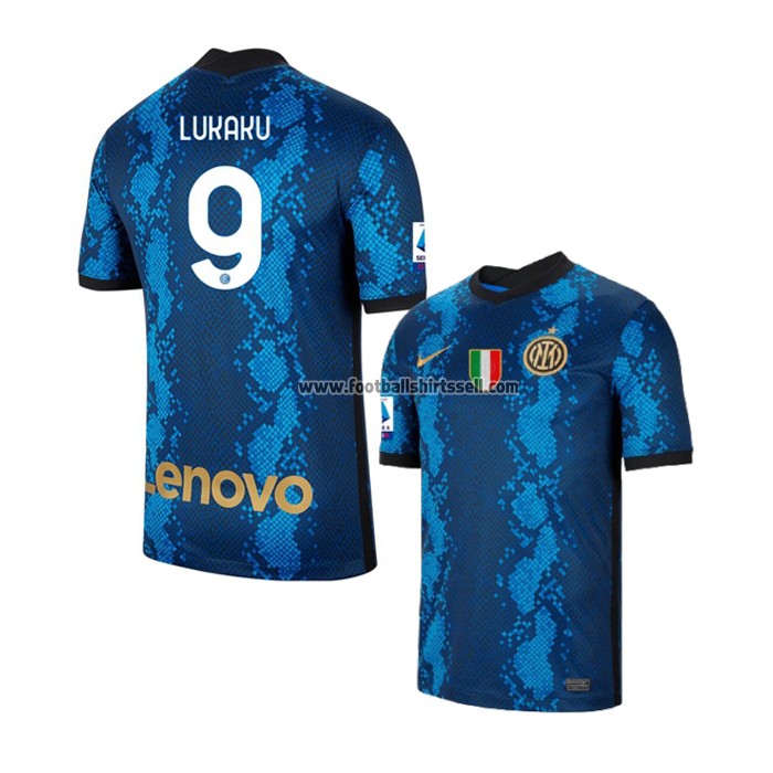 Shirt Inter Milan Player Lukaku Home 2021-22
